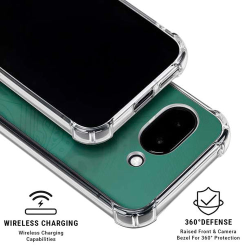 Senegal Soccer Flag Google Pixel 9a Clear Case